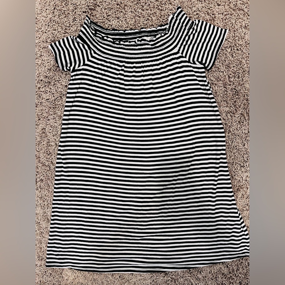 Super cute and comfy off the shoulder dress